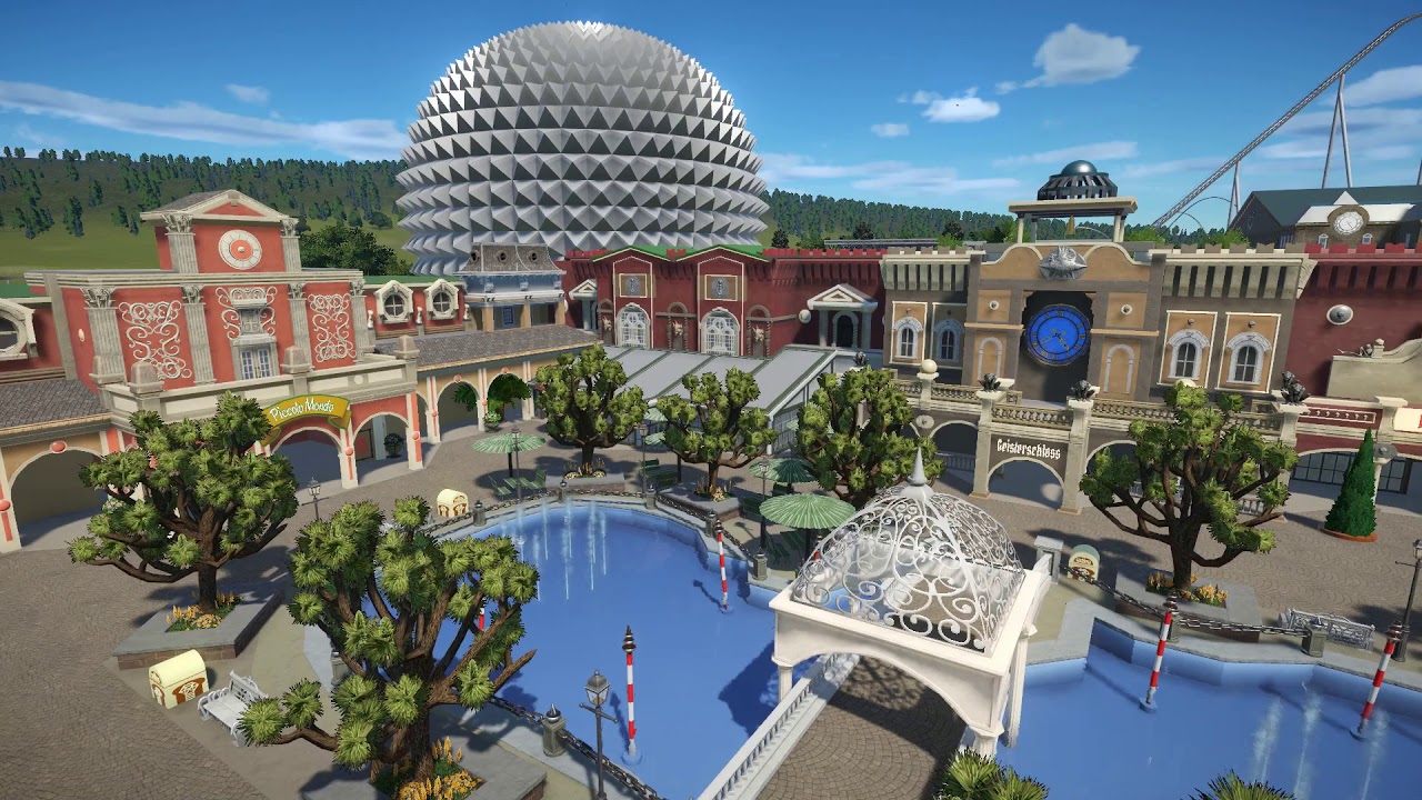 Europa Park Italien Themenbereich Planet Coaster