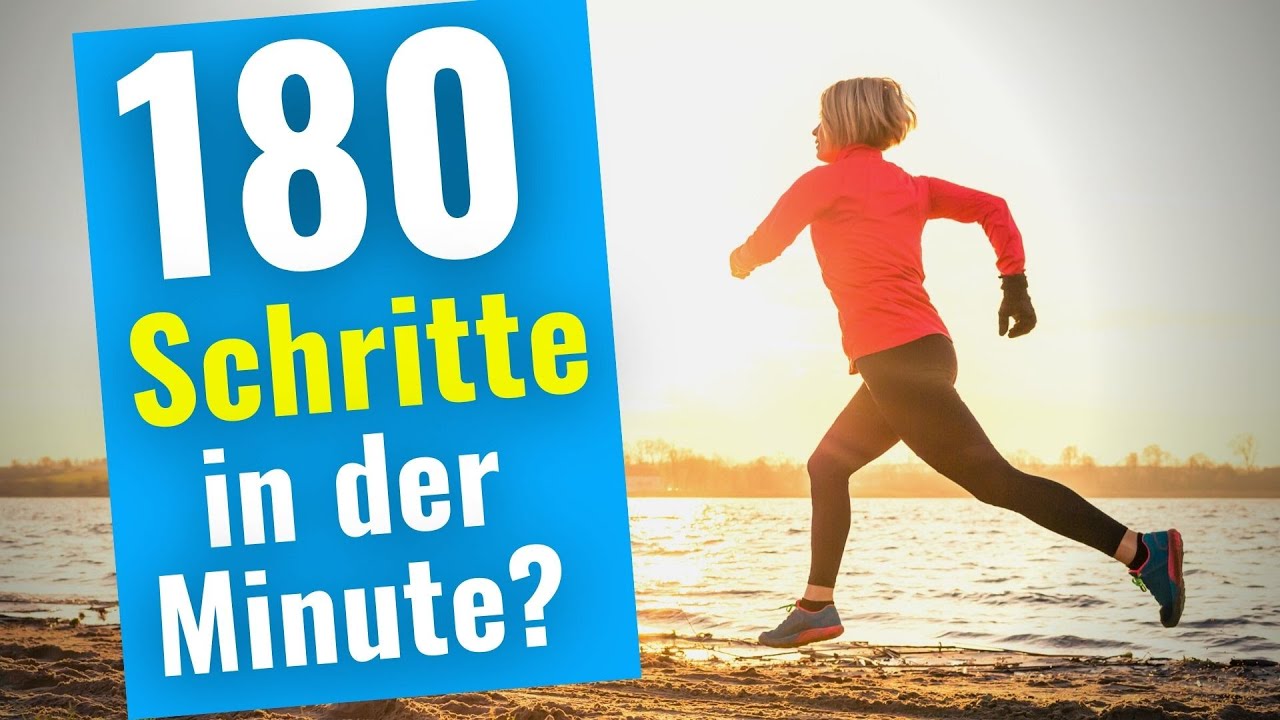 So funktioniert die optimale Schrittfrequenz beim Laufen!