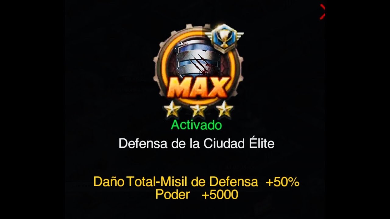 100% Defensa Ciudad  &Eacute;lite 🤗😎. Last Empire War-Z.