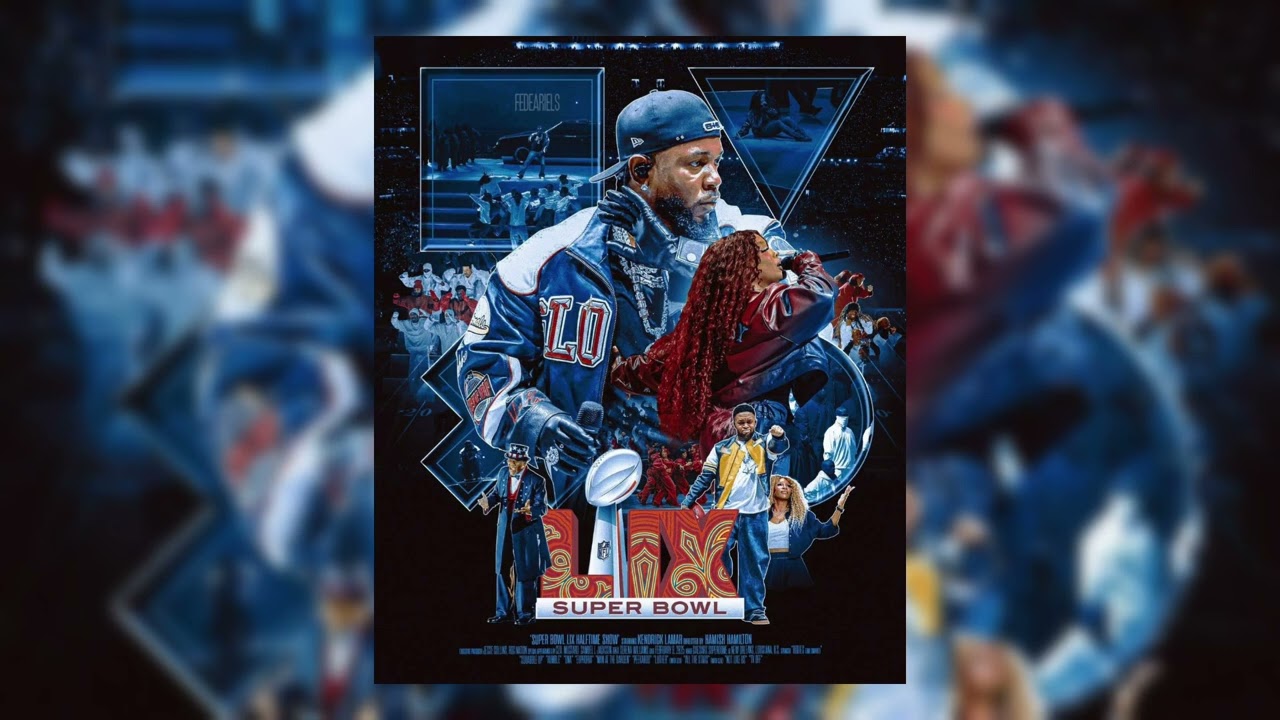 kendrick lamar & sza superbowl halftime show (sped up)