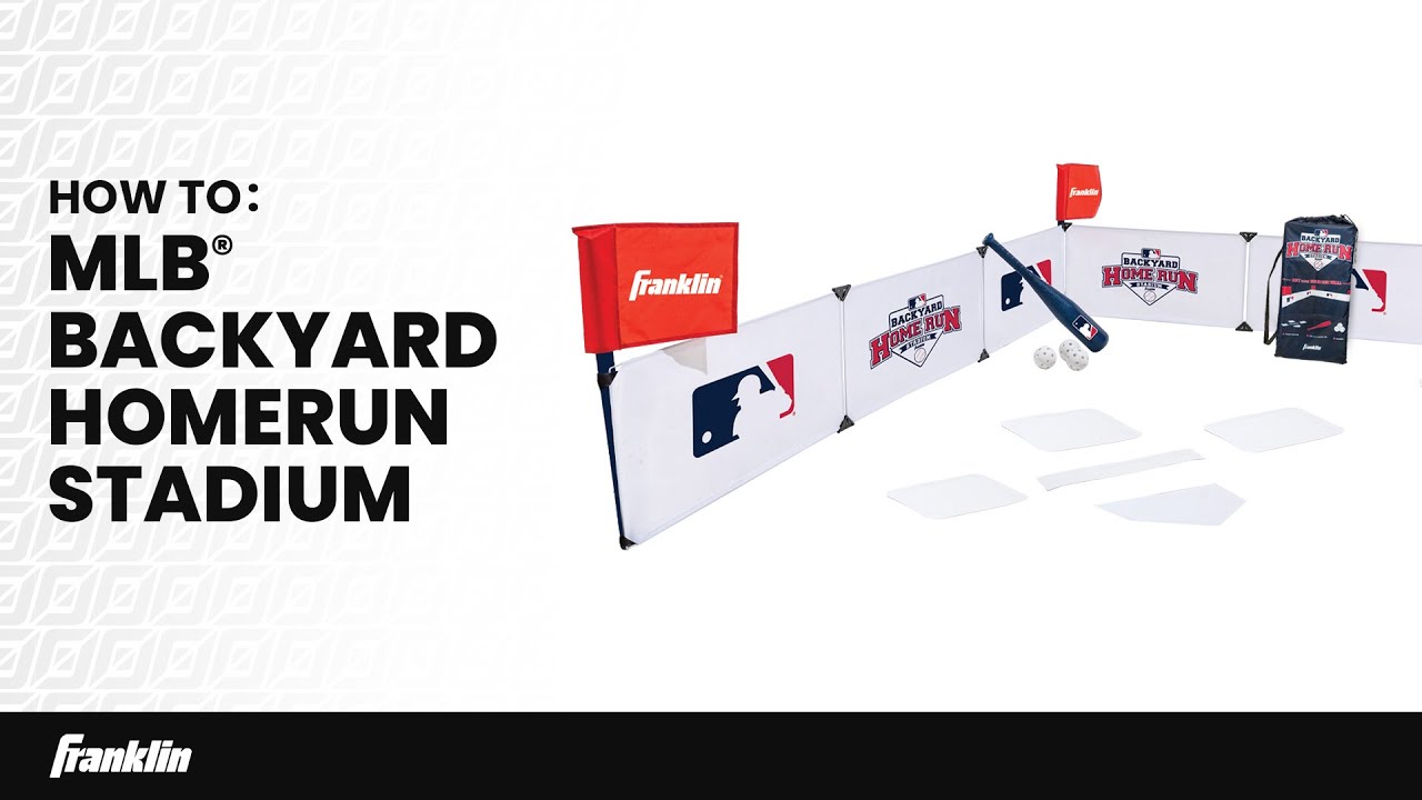 How To Assemble: MLB Backyard Home Run Stadium