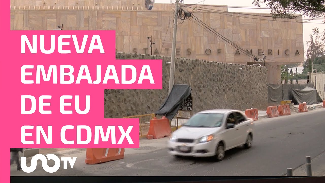 Nueva embajada de EU en CDMX: ¿Ya la conoces?