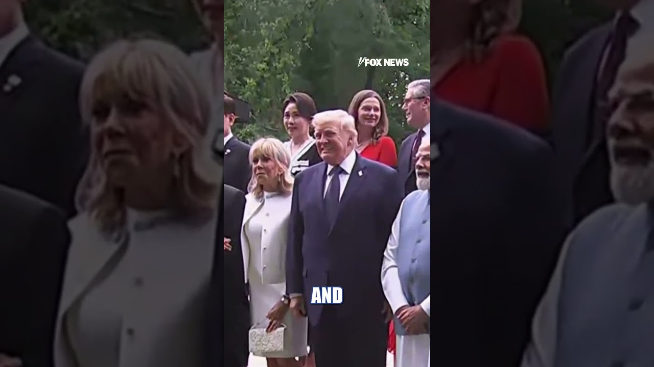 WATCH: Trump and G7 leaders take 'family photo'