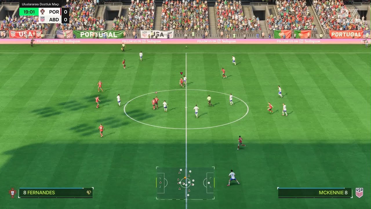 Yusuf’tan Tarihi Fark! 🇵🇹 Portekiz ile ABD’yi 7-0 Yendi | PS5 Maçı