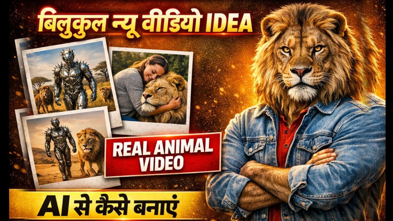 Ai video kaise banaye | Text to video ai Animal | Ai se video kaise banaye | Real Animal video ✅