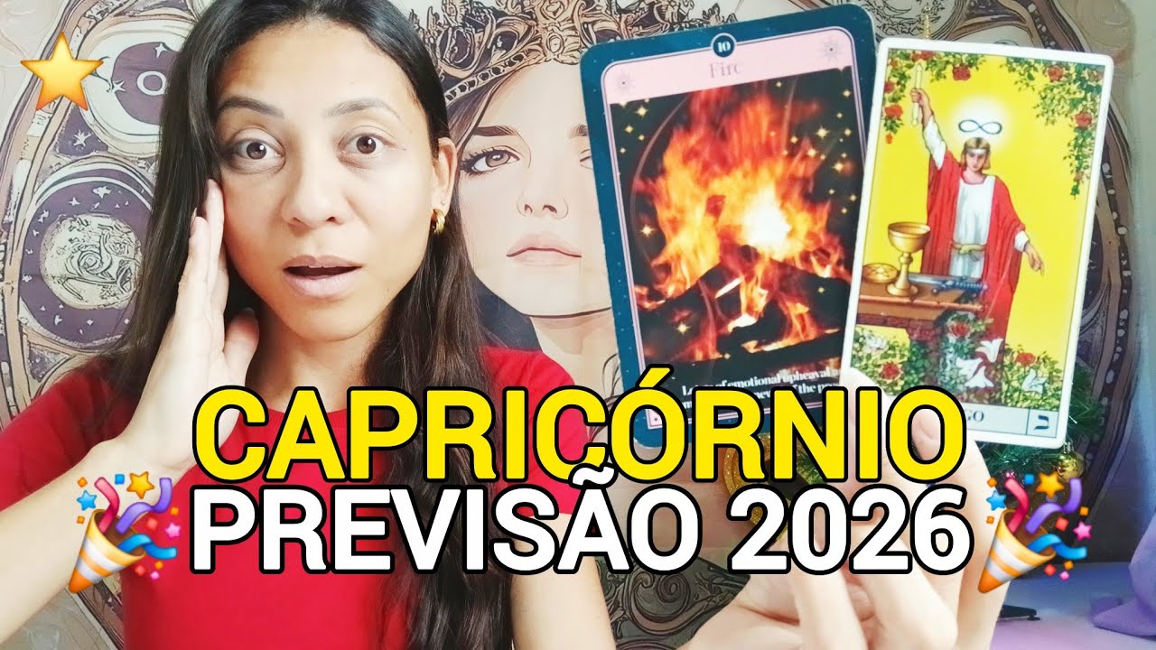 CAPRICÓRNIO♑️2026🎉MISERICÓRDIA😱 Uma NOVA ERA Vai Começar! Você Terá Muito Sucesso e Abundância.