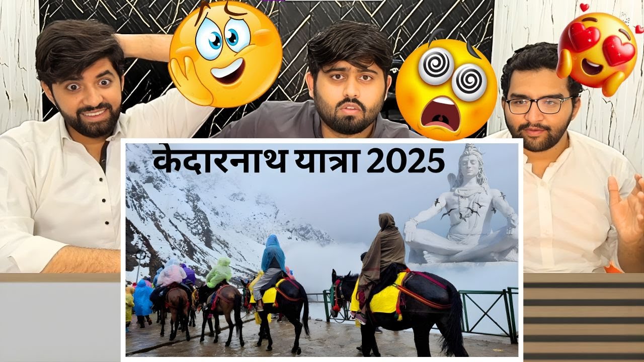 Pakistani Reaction On Kedarnath Yatra 2025😲🤩 | 21km Trek To Kedarnath Dham | Reaction 🙏🇮🇳