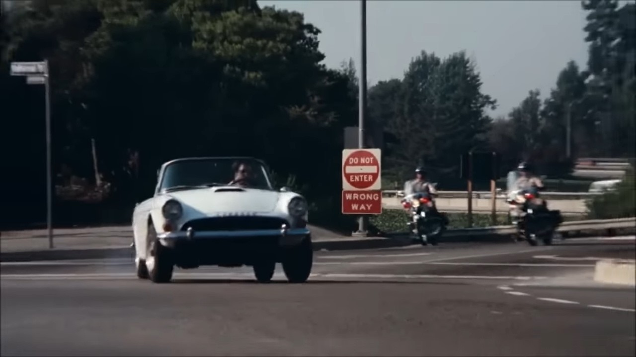 CHiPs, S1 E12, short clip, Sunbeam Tiger.