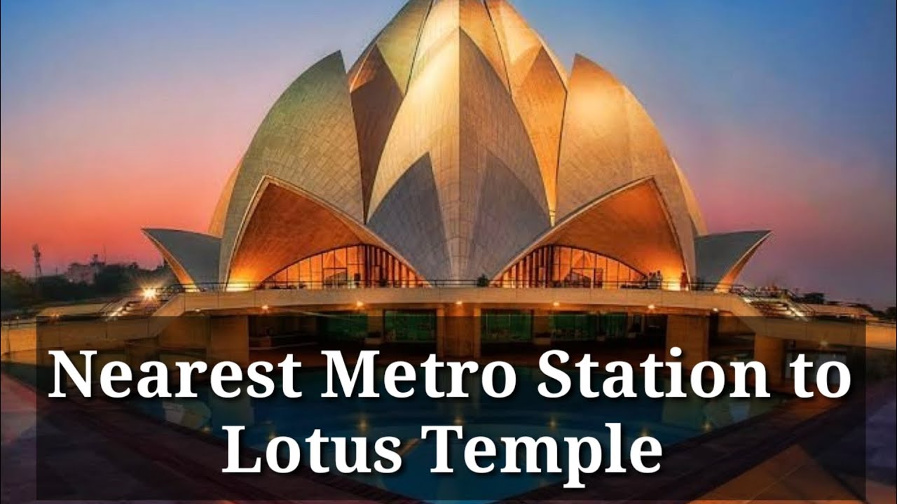 Nearest Metro Station to Lotus Temple l Delhi Metro l Which is the nearest metro station l DMRC
