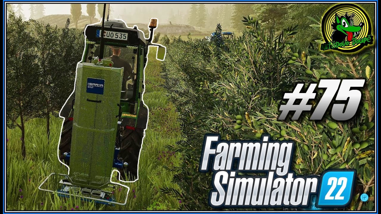 Začínáme precizně (Neřádova ECOfarma)-Farming simulator 22 #75 CZ/SK