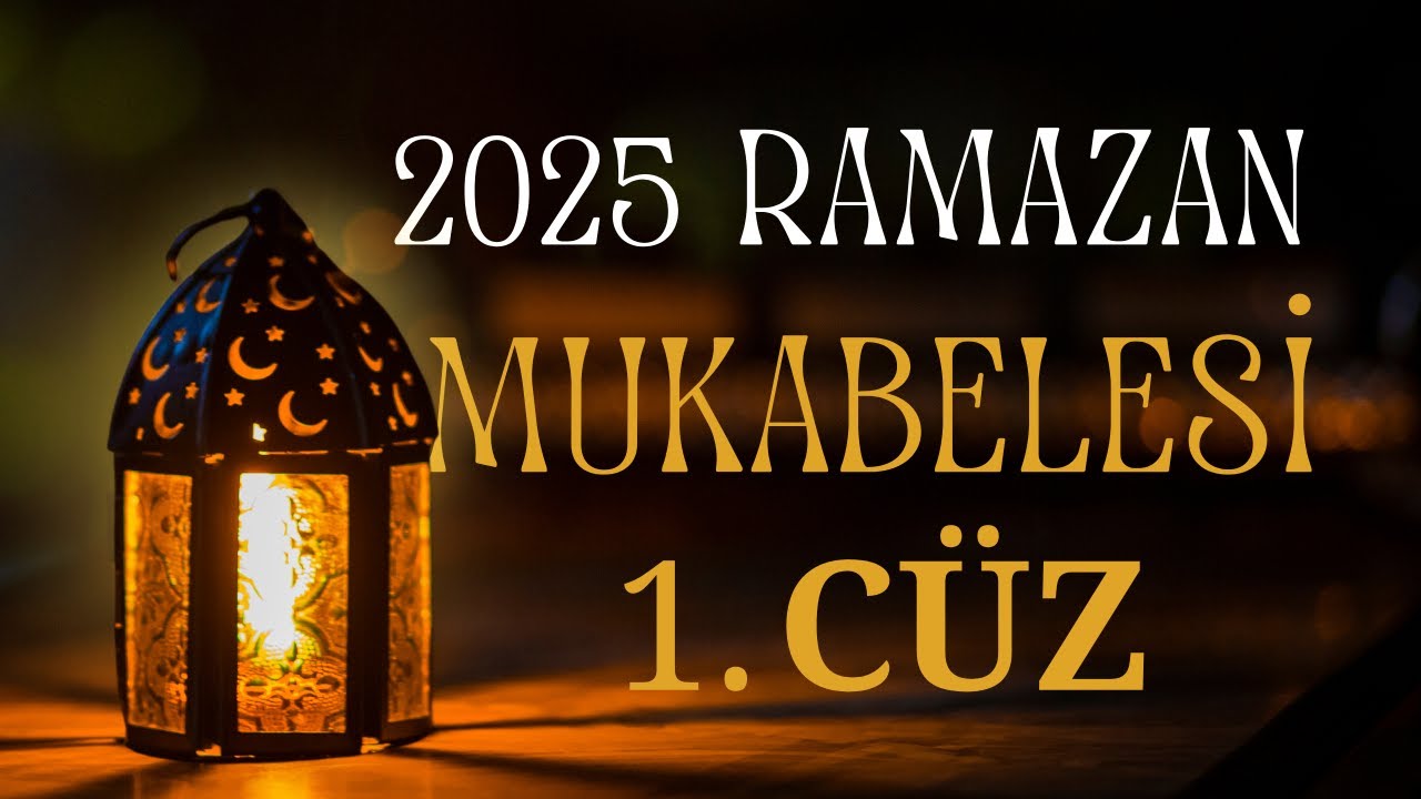2025 Ramazan Mukabelesi Hatim Canlı Yayın | 1. Cüz | Tecvid TV