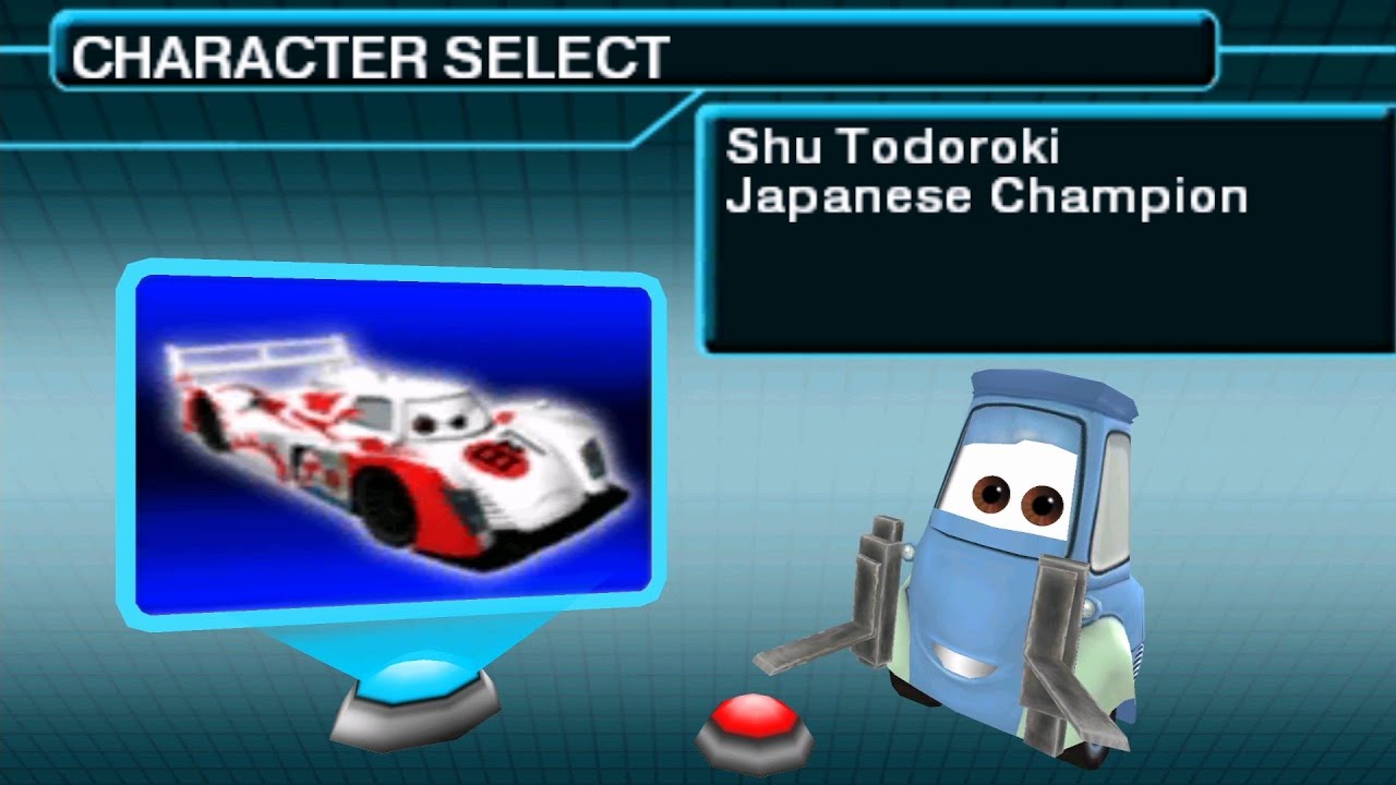 Cars 2 3DS - Shu Todoroki Gameplay (Citra)