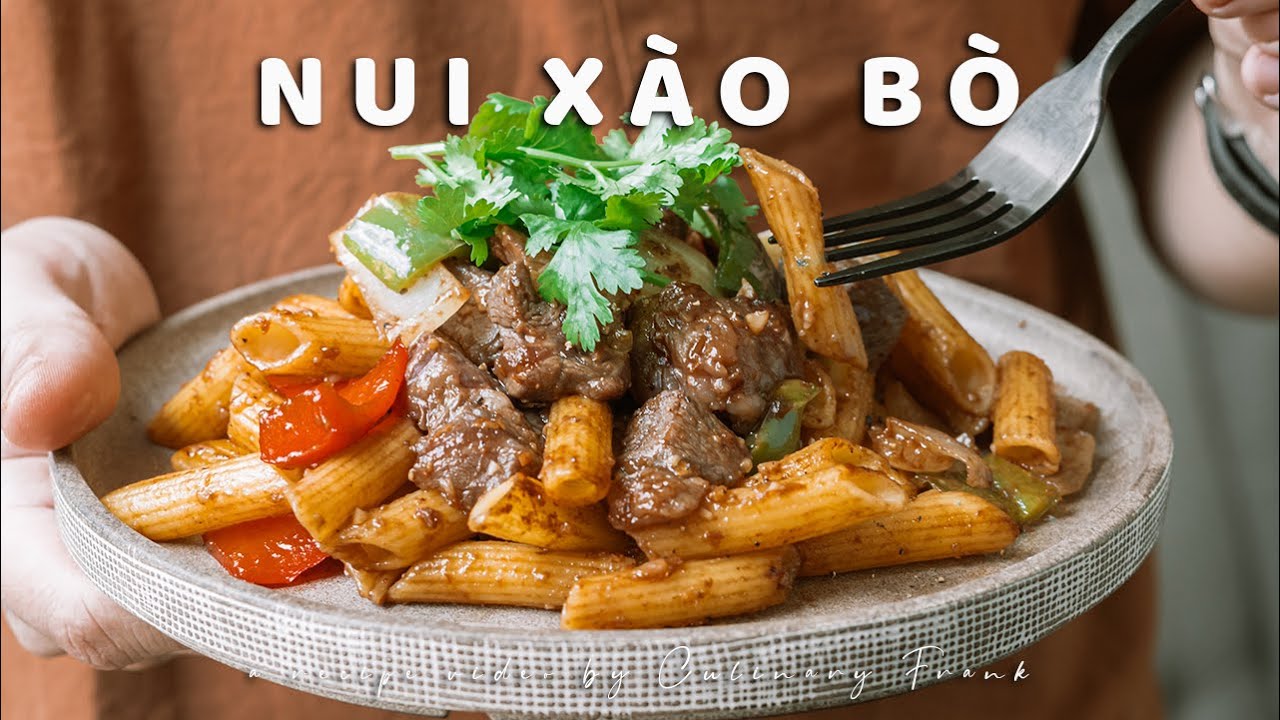Nui Xào Bò | Một Vé Về Với Tuổi Thơ | ASMR Cooking | Culinary Frank