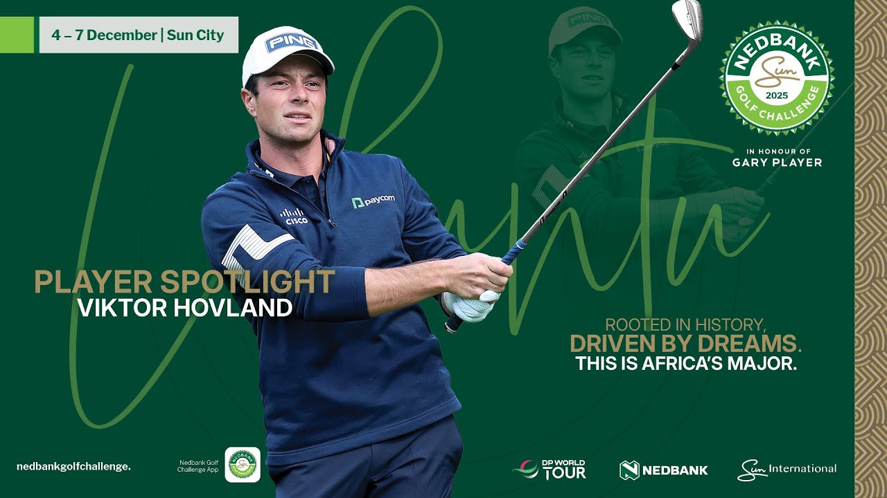 Player Spotlight: Viktor Hovland | 2025 Nedbank Golf Challenge
