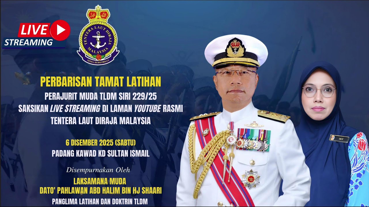 PERBARISAN TAMAT LATIHAN PERAJURIT MUDA TLDM SIRI 229/25