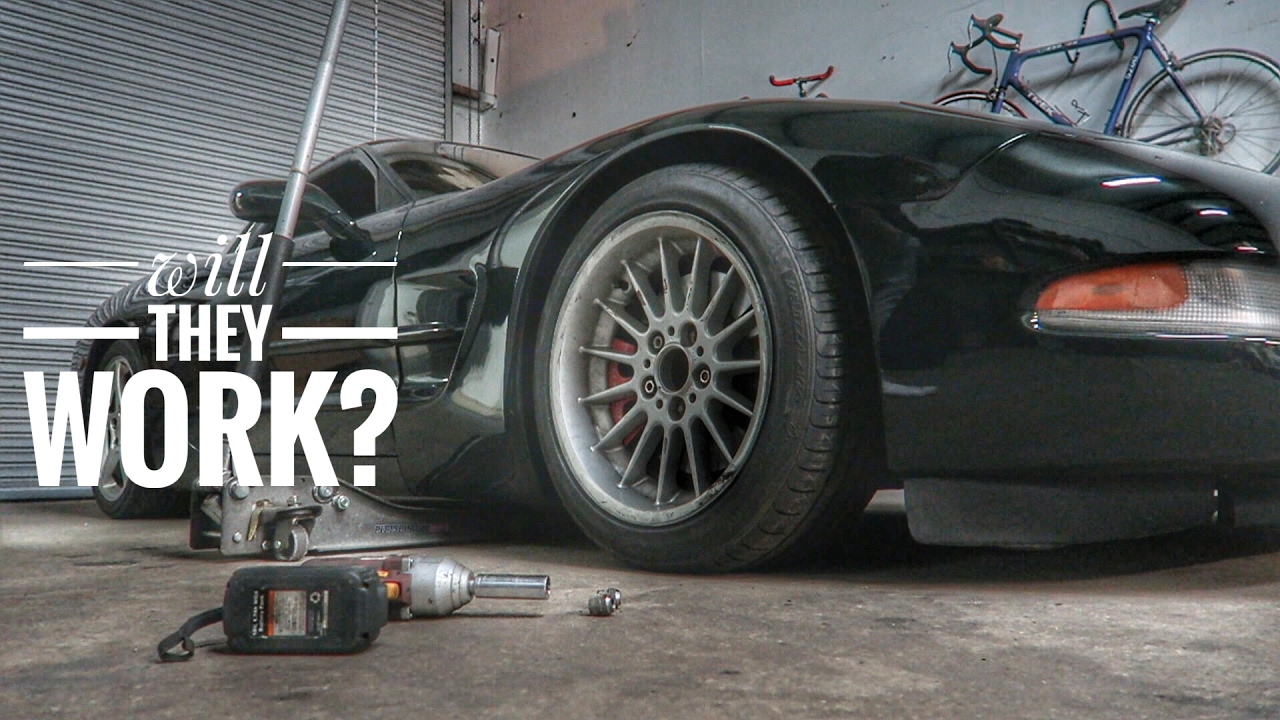 Corvette Drifting and Test Fitting for New Wheels