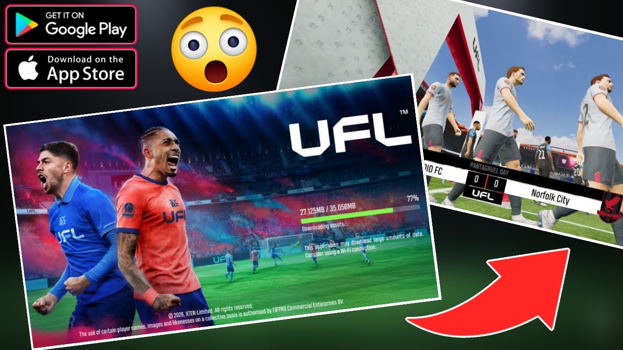 YA SALIO LA BETA DE UFL MOBILE 2026 EN PLAYSTORE! 😮 OFICIAL NUEVO JUEGO DE FUTBOL REALISTA