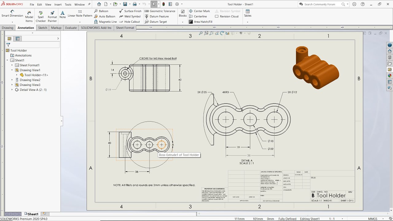 Tutorial 7: Basic Detailing