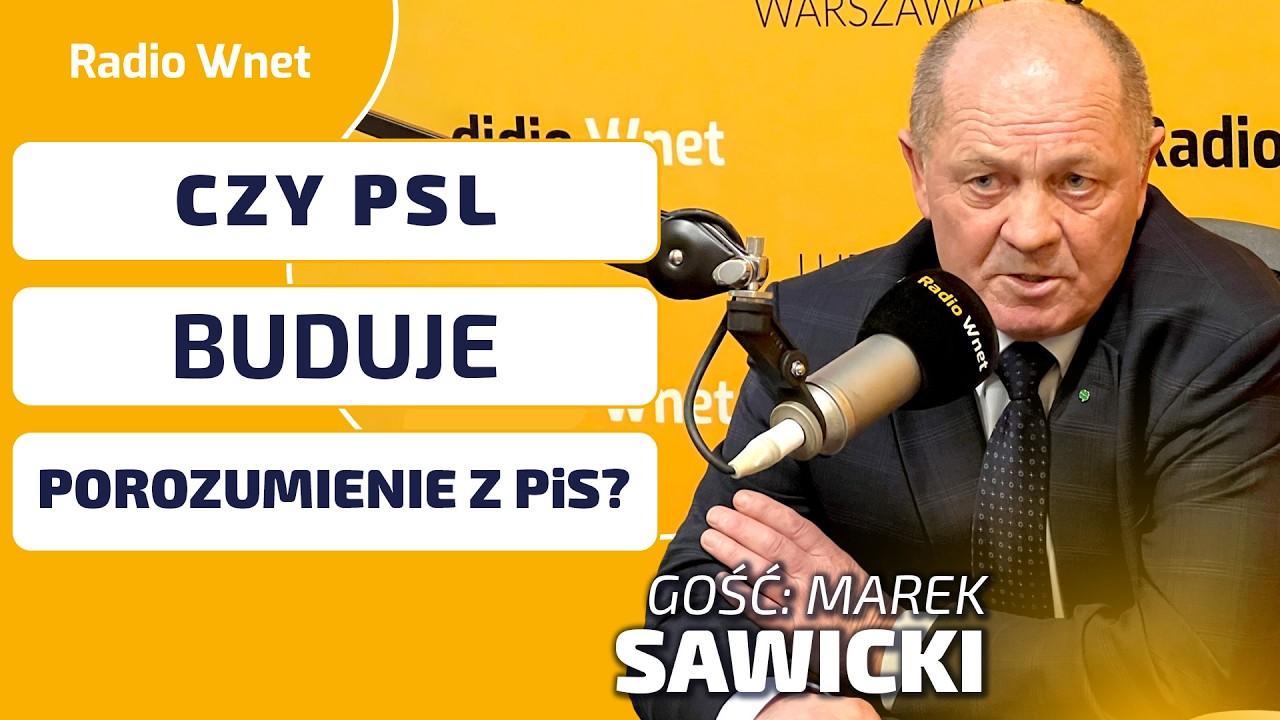 Sawicki: Poza PSL nie ma nikogo, kto m&oacute;głby rozmawiać z PO i PiS. Niezależnie od tego co myśli Tusk