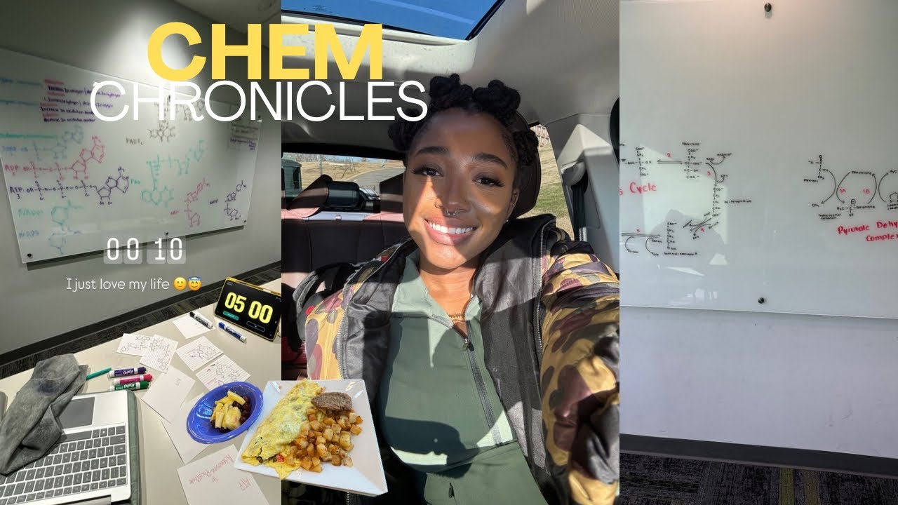 CHEM CHRONICLES |S2 E1| classes, how I study as chem major, GRWM for PHD conference PART 1
