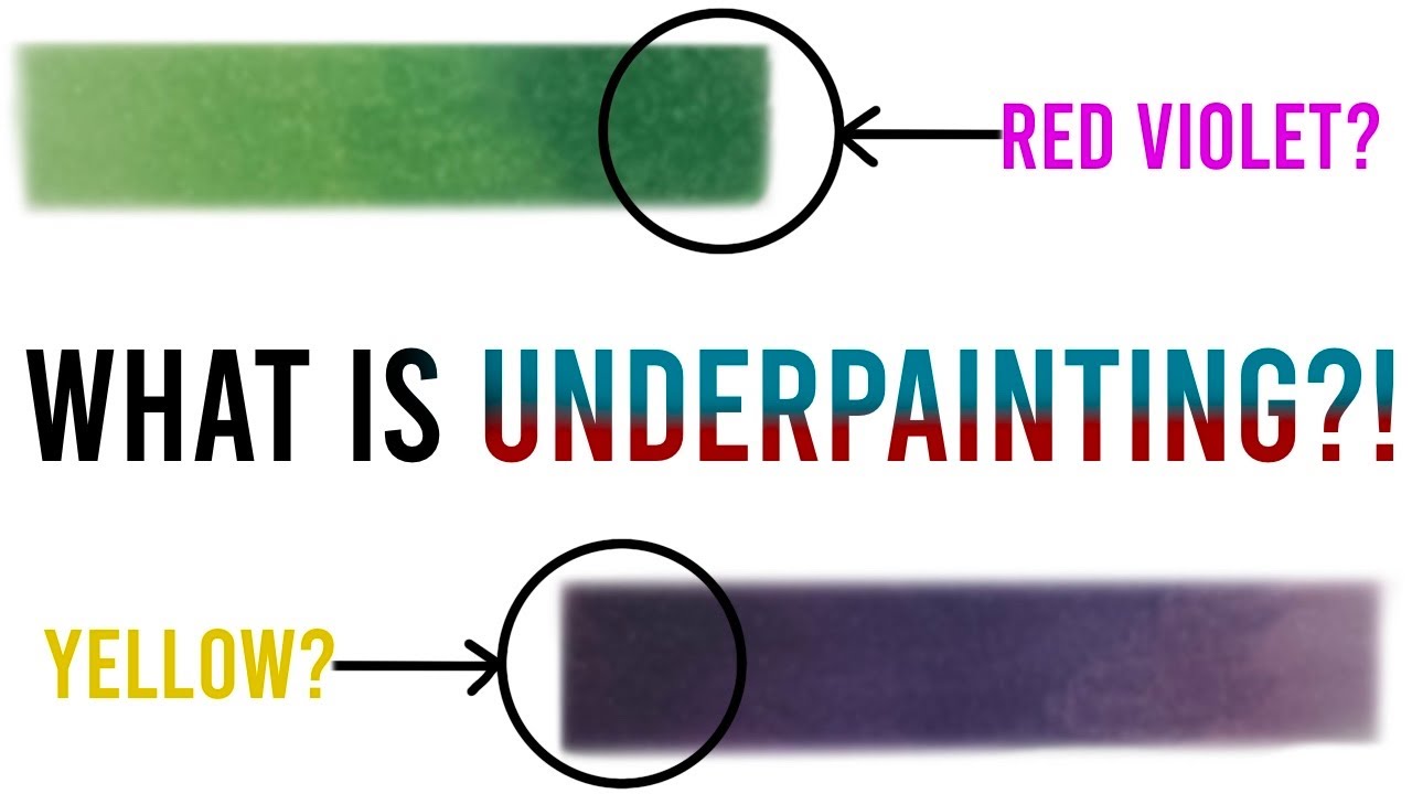 Unlocking the Secret of Underpainting with Alcohol Markers