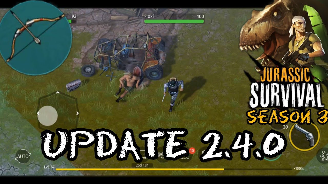 VERSION 2.4.0 UPDATE | Jurassic Survival Season 3