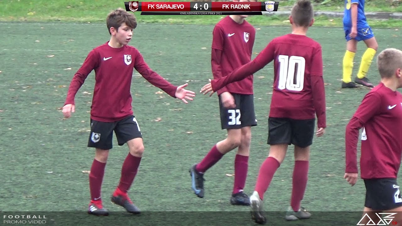 ⚽ OMLADINSKA LIGA FSKS | FK Sarajevo 🆚 FK Radnik Hadžići 22:0 | generacija 2009-2010 ⚽