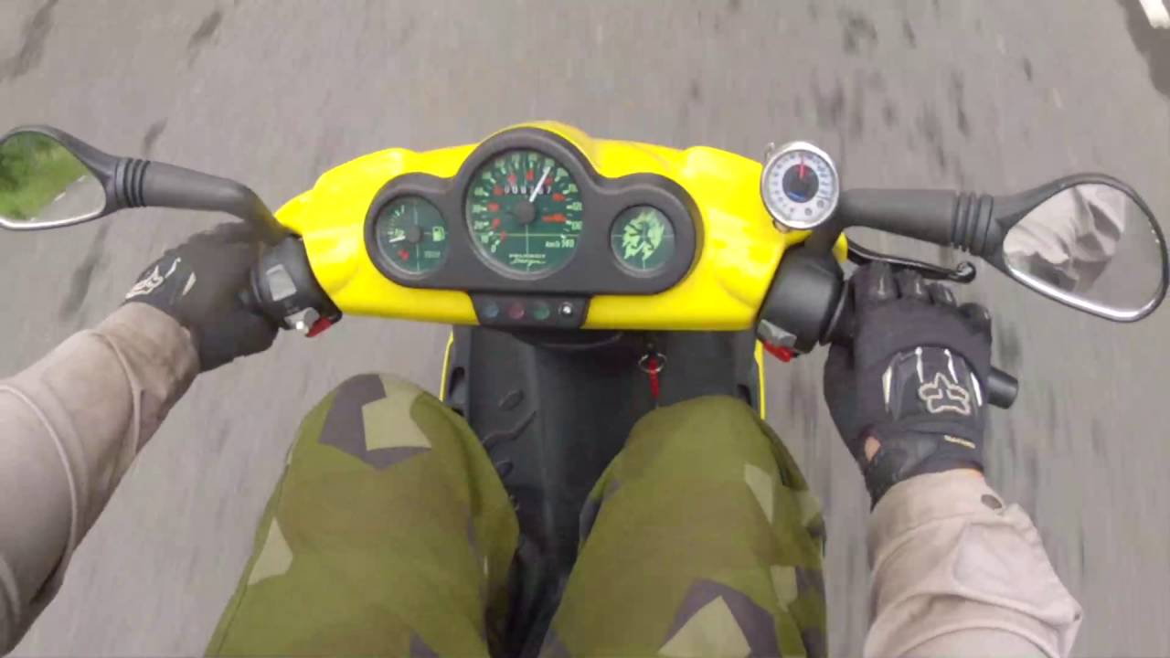 Speedfight 100 Airsal 120cc on the road