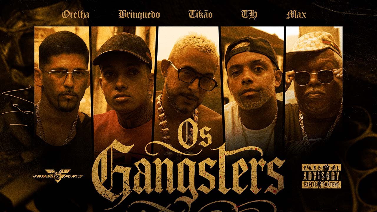OS GANGSTERS  - MC Tikão | MC Max | MC Brinquedo | MC Orelha | MC TH (Prod. Dbn Beatz)