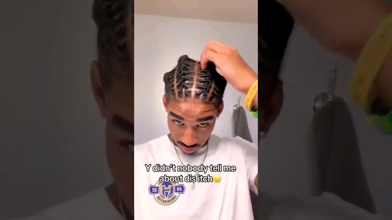 That itch on Natural Dreadlocks 😩 #blackmenhair #2023 #dreadlocks