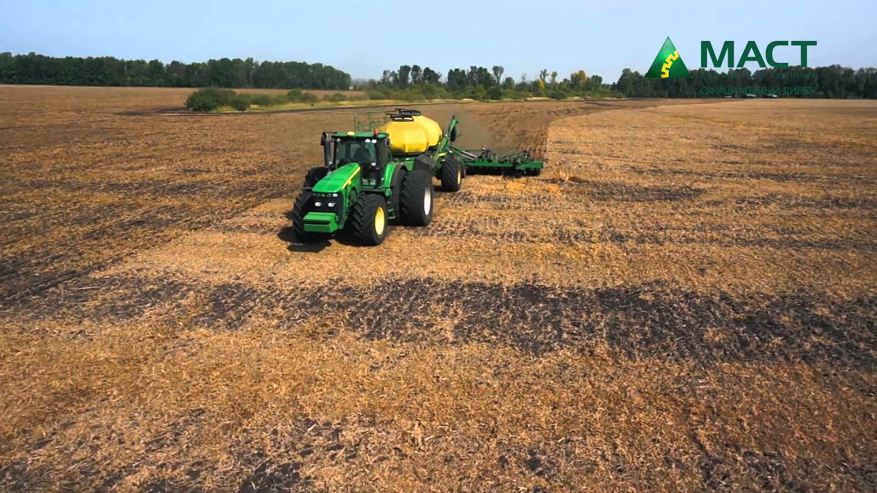 Нулевая технология обработки почвы и сеялка John Deere 1890.
