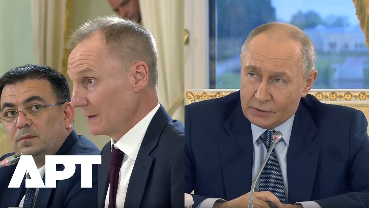 Associated Press спрашивает Путина об Украине, и он дает свой самый длинный ответ за вечер | APT