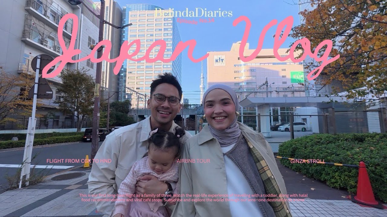 Diaries #14 Japan Trip Vlog 🇯🇵✨ | Jakarta to Tokyo, Airbnb Tour, Halal Food & Coffee Shop