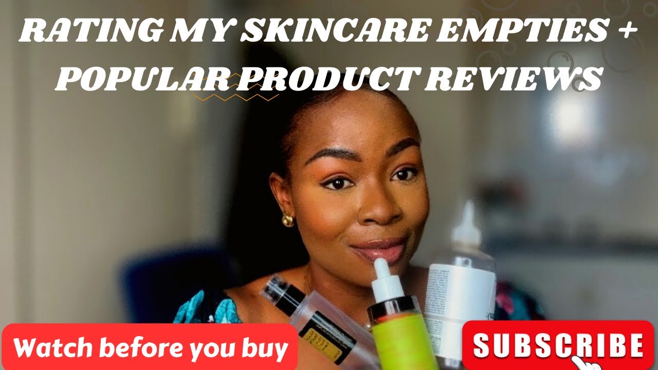 RATING MY EMPTIES || HONEST POPULAR PRODUCT REVIEWS || COSRX & GOOD MOLECULES