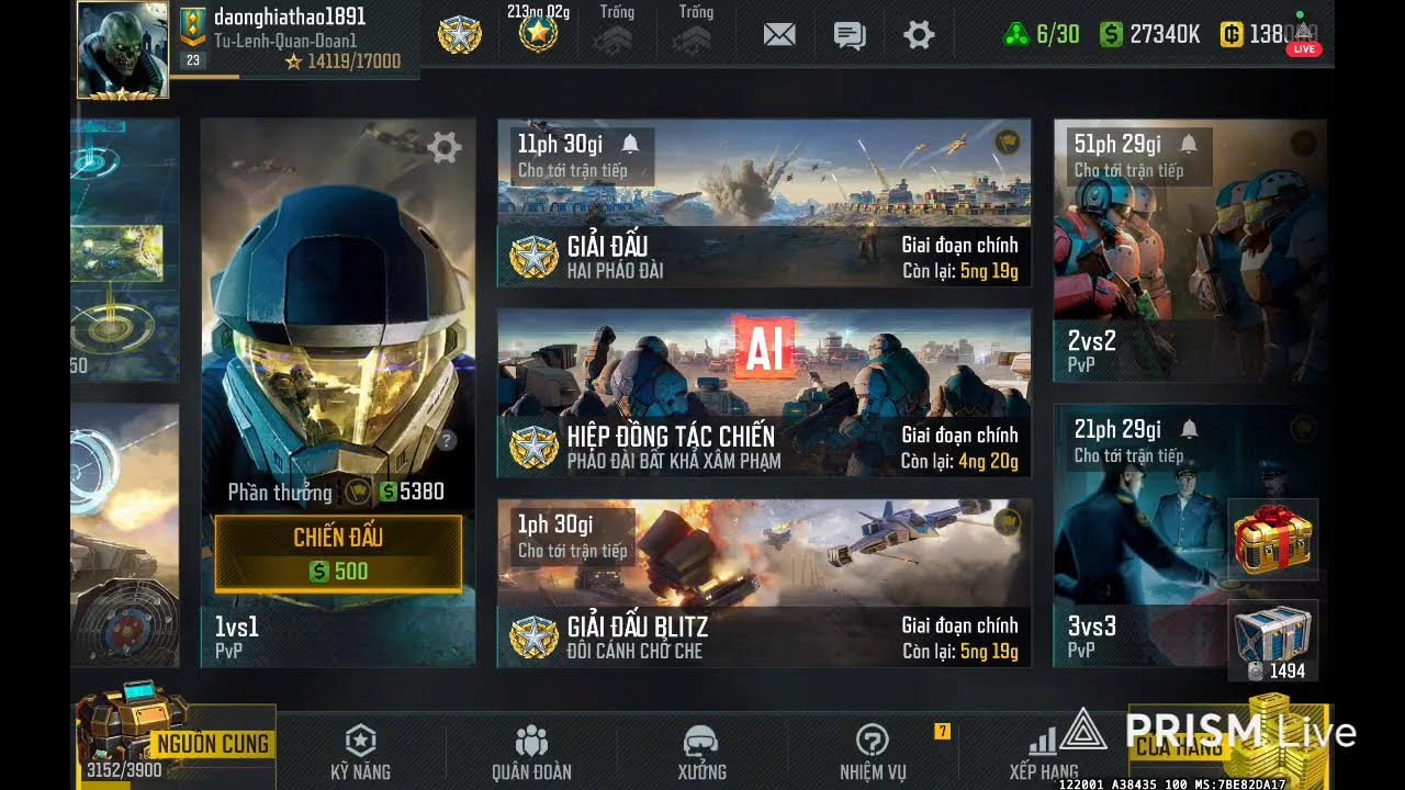 Lên stream Hello Cộng Đồng Game AOW3🥳VietNam🥳🥰🥰🥰