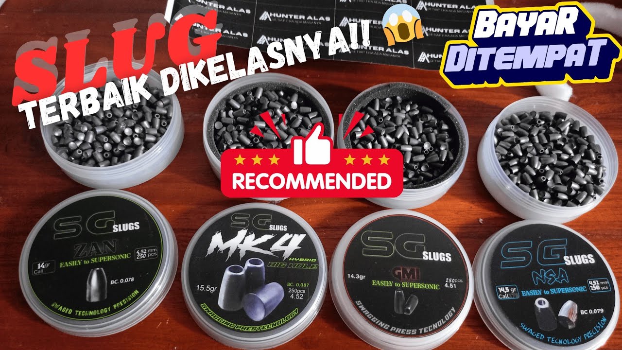 Slug Lokal Ini Cocok Untuk Semua Laras Lokal & Import😱🥇