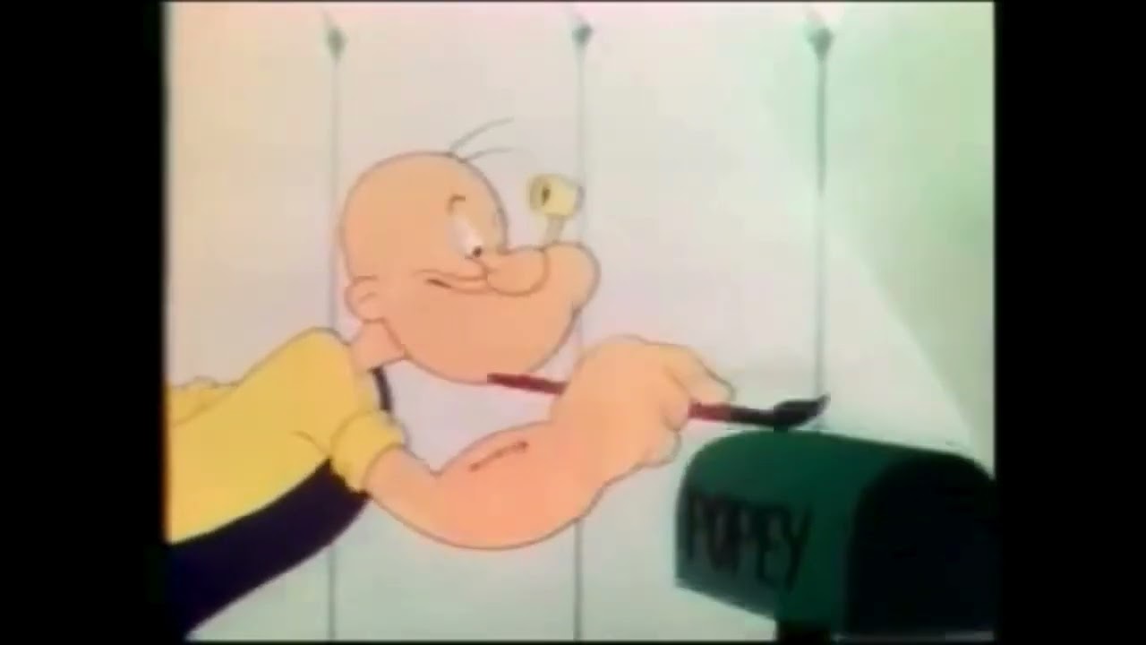 Audio Description Demo - Popeye Insect To Injury