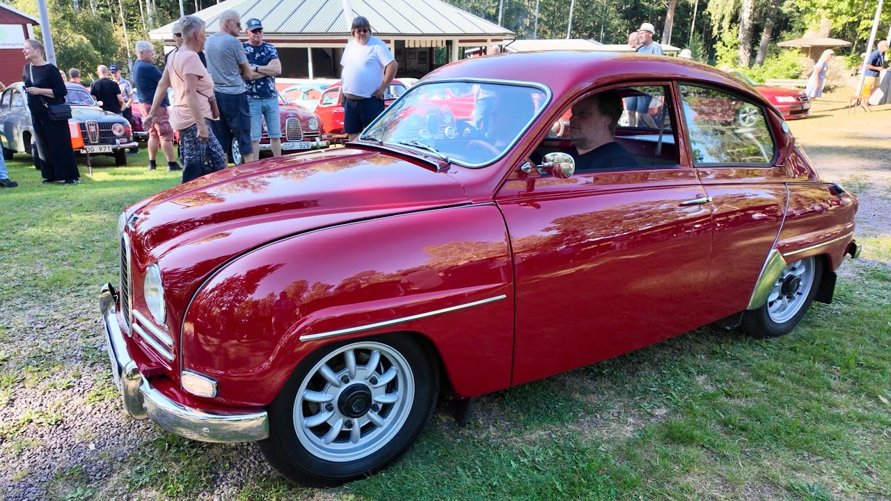 A paradise for nostalgic SAAB entusiasts/ Motormåndag Ekliden
