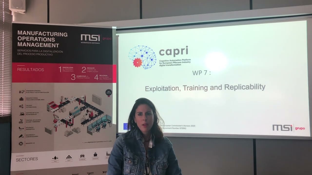 Training, Replicability and Exploitation, by MSI Grupo