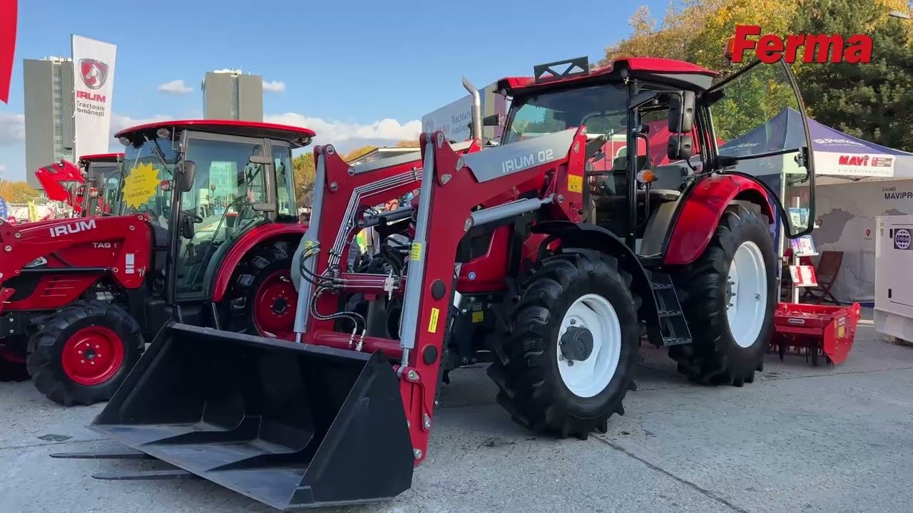 IRUM Reghin, singurul producător de tractoare din Rom&acirc;nia, vă așteaptă la INDAGRA!
