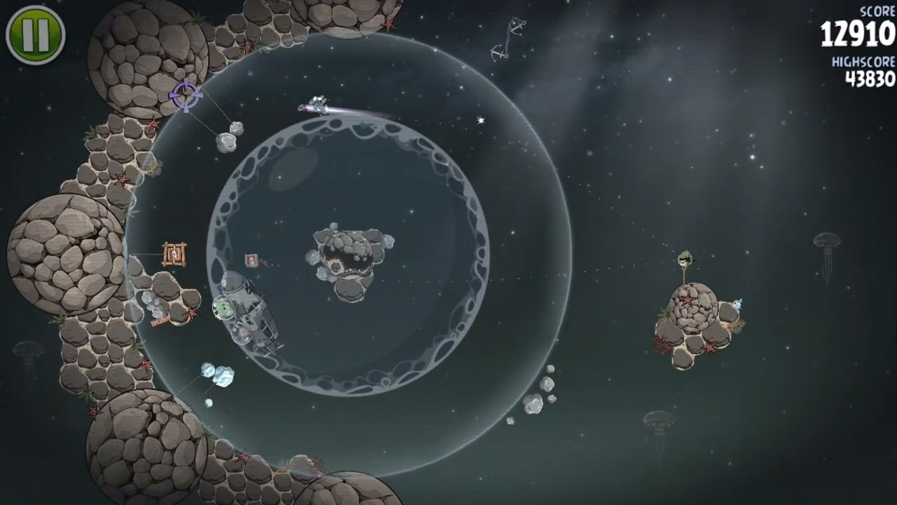 Angry Birds Space Beta Prototype ALL BOSSES (Mirror World) [1080p]
