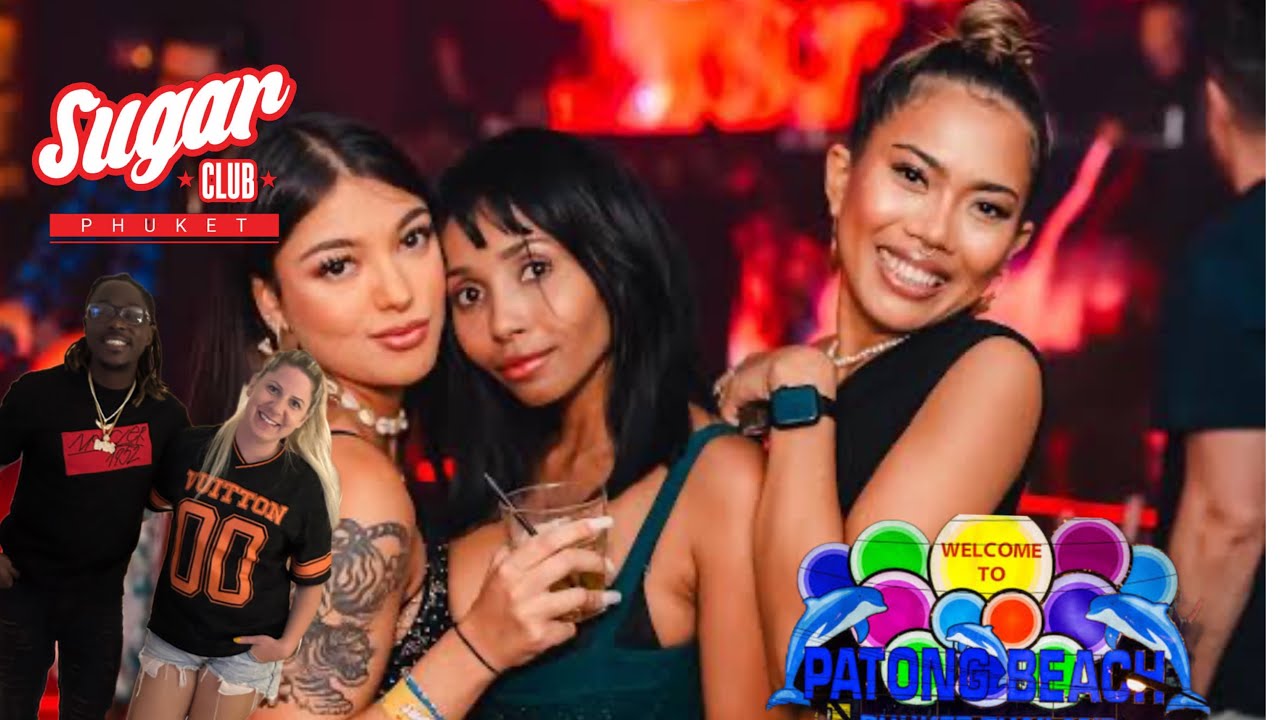 Bangla road - Patong Beach Nightlife - Sugar Night Club - January 2024 - lit!