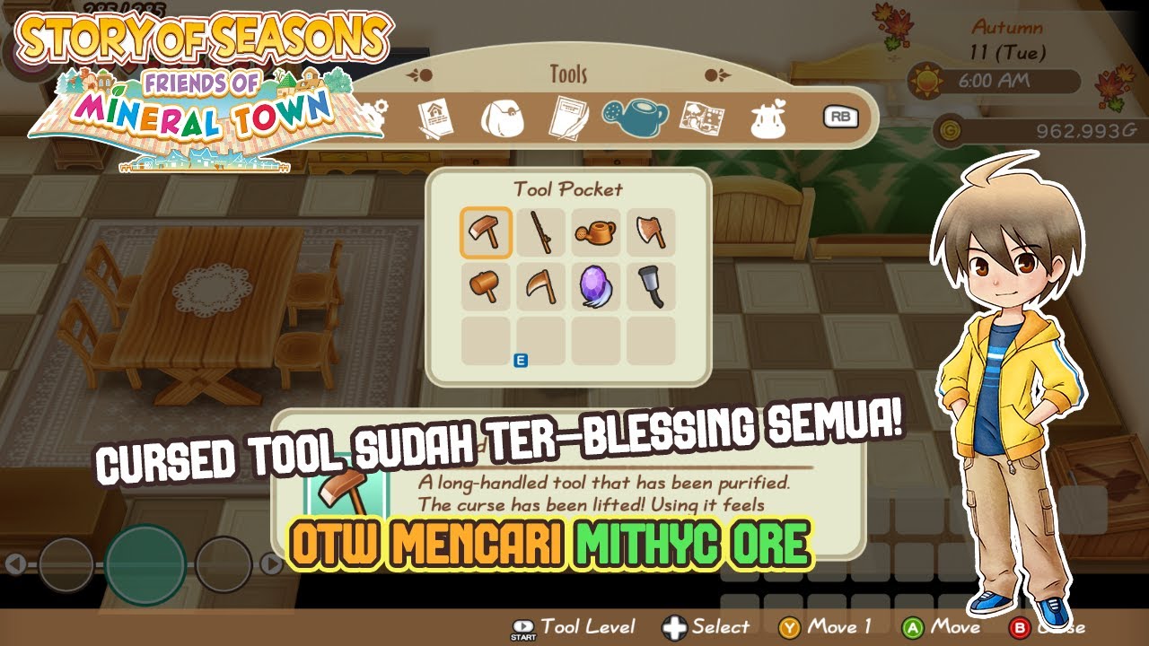 CURSED TOOL SELESAI DI BLESSING SEMUA! STORY OF SEASONS - Friends of Mineral Town #28