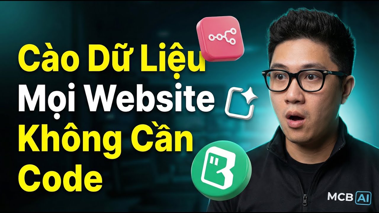Làm Thế Nào Để Cào Dữ Liệu Website Không Cần Code Với N8N +AISTUDIO + BrowserAct  ?
