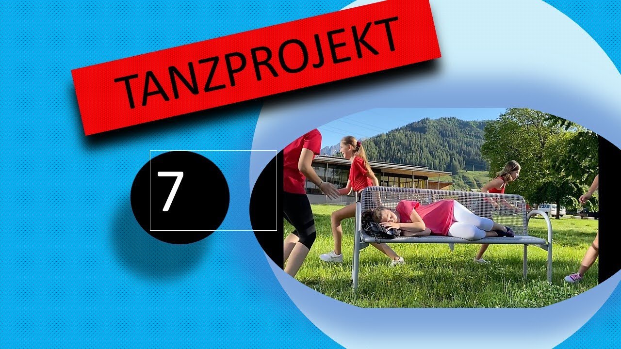 Tanzen im Freien. Tanzprojekt 7 zur Musik 