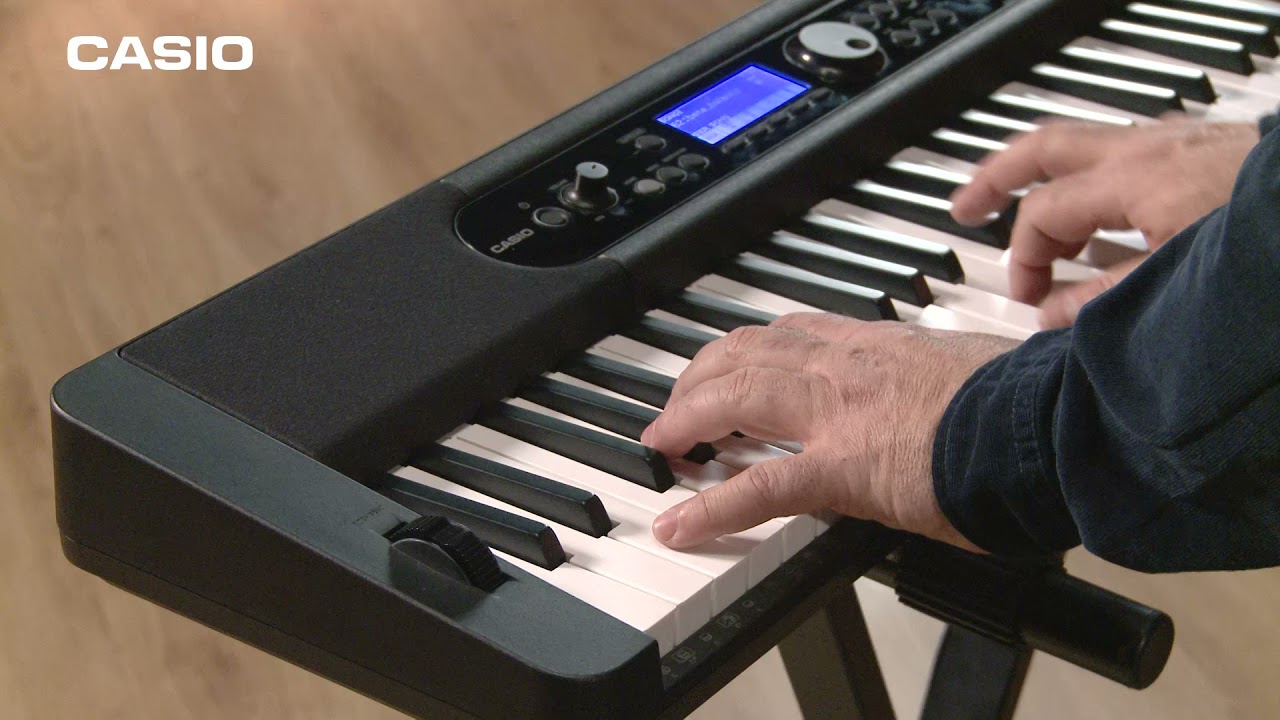 Casiotone CT-S400 - Tocar y leer canciones MIDI