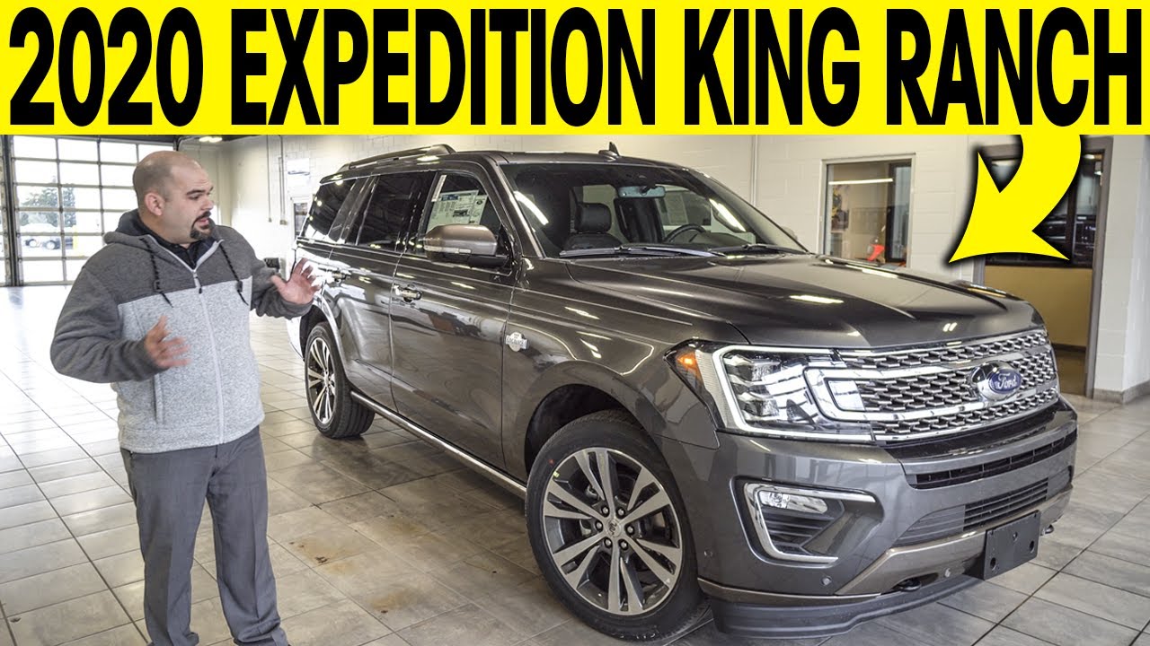 2020 Ford Expedition King Ranch - FIRST LOOK!  HD Towing Package!