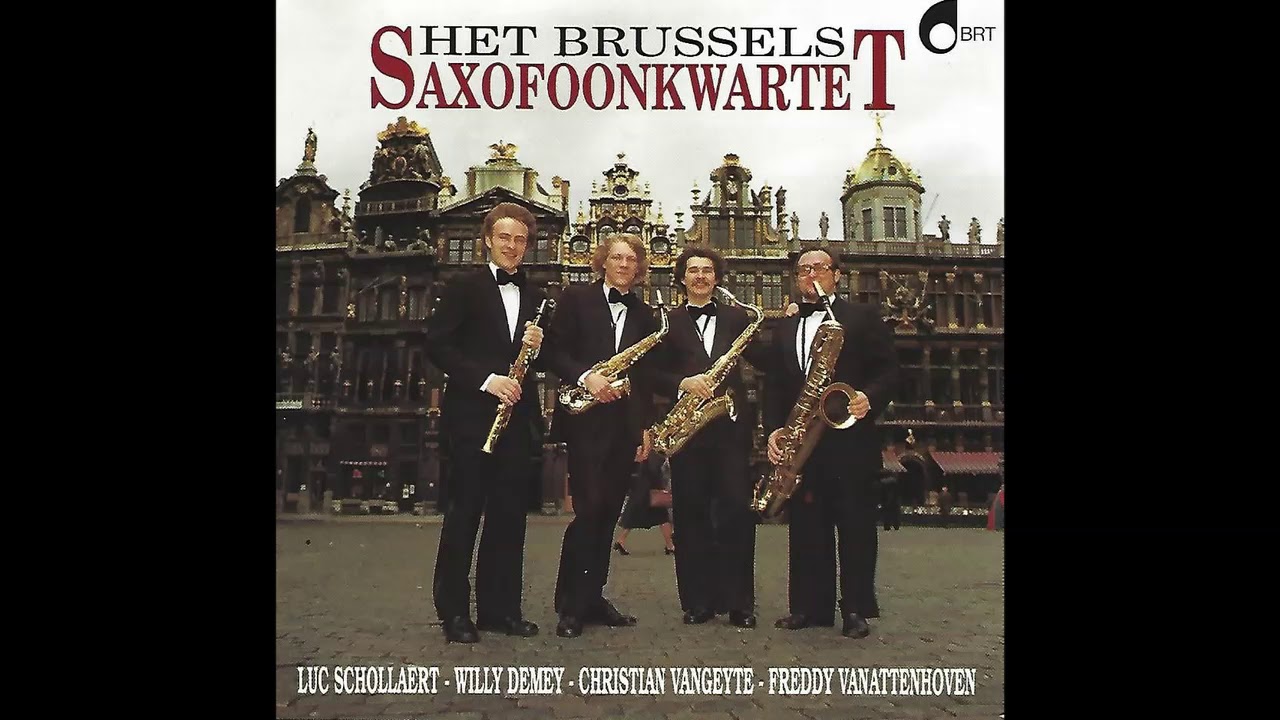 Het Brussels Saxofoonkwartet -- CD track n° 1-5 Victor Legley