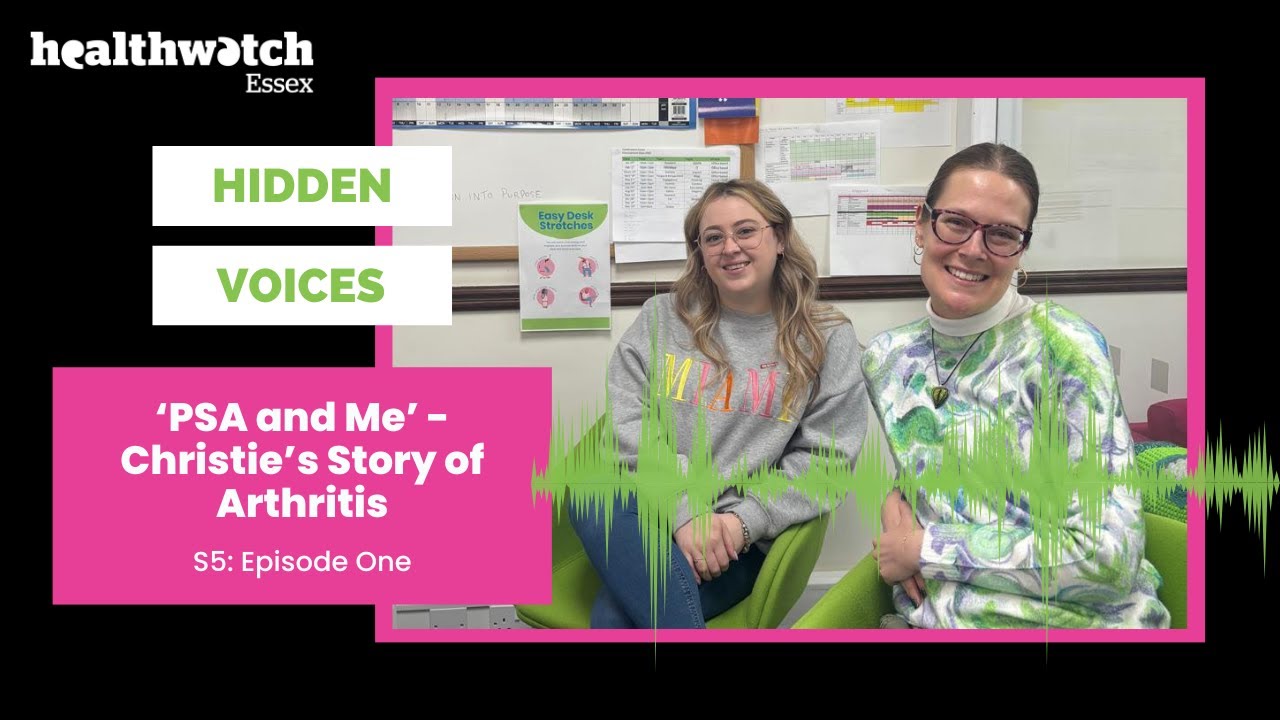‘PSA and Me’ - Christie’s Story of Arthritis - Hidden Voices Podcast