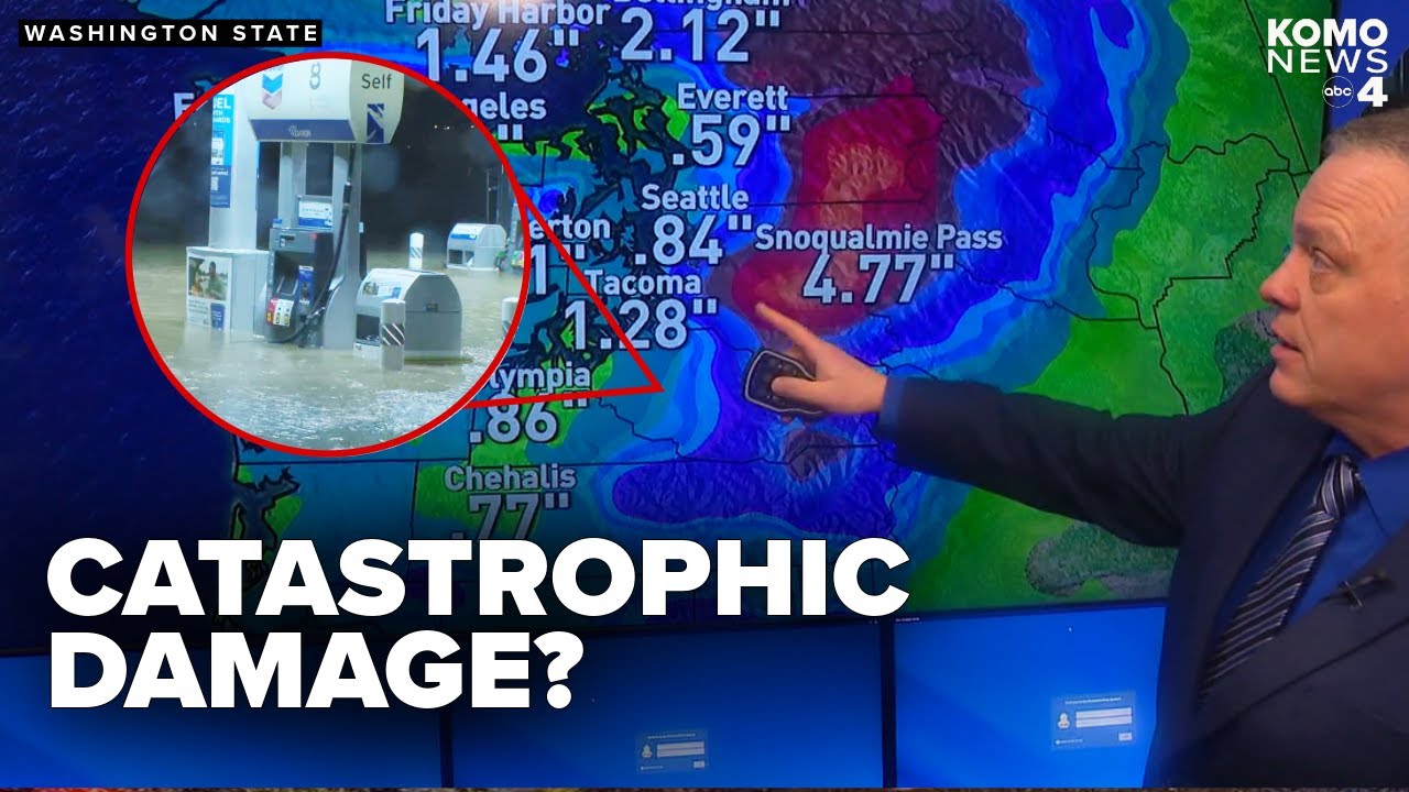 Why is the atmospheric river SO different this year?